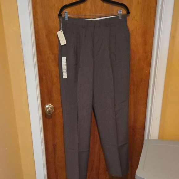 Savane Gray Dress Pants Straight Leg - Picture 5 of 5